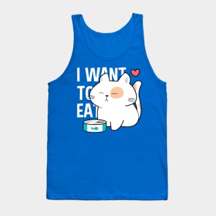 Hungry Kitty Snack Tank Top